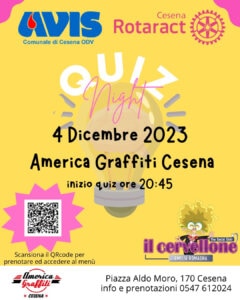 Quiz Night @ America Graffiti | Cesena | Emilia-Romagna | Italia